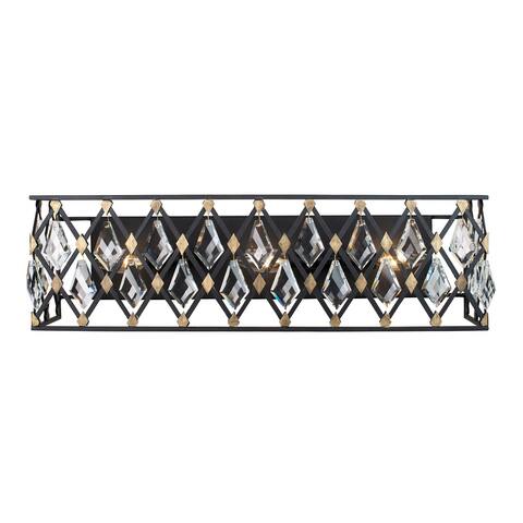 Varaluz Windsor 3- Light Crystal Bath Light