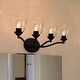 preview thumbnail 11 of 9, Vaxcel Lighting W0521 Bellwood 4 Light 28" Wide Vanity Light