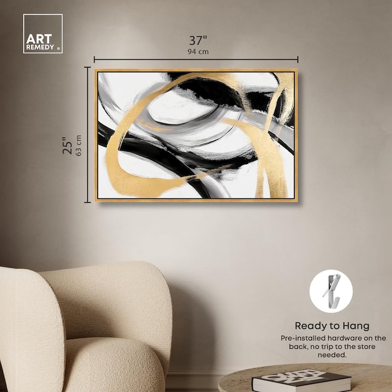 Midas Arc I Canvas by Art Remedy