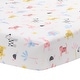 preview thumbnail 4 of 7, Lambs & Ivy Snuggle Jungle Pastel Safari Cotton Jersey 5-Piece Crib Bedding Set