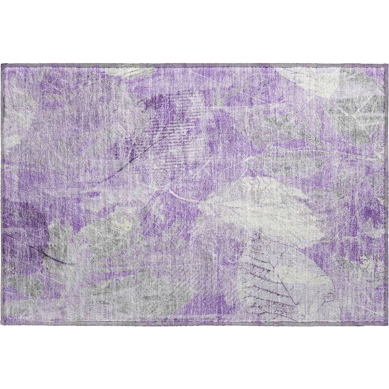 Premium Washable Super Soft Floral Imprints Mayfield Rug