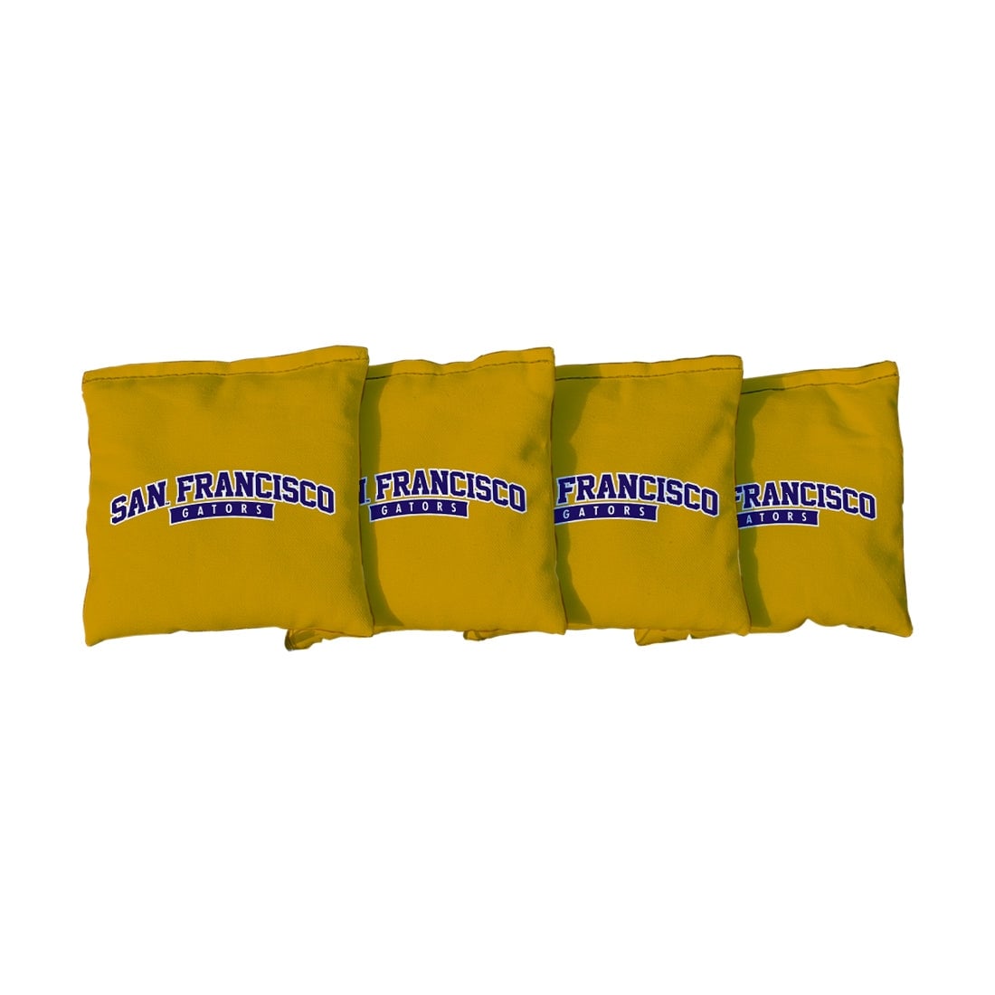 San Francisco State Gators Yellow Cornhole Bags
