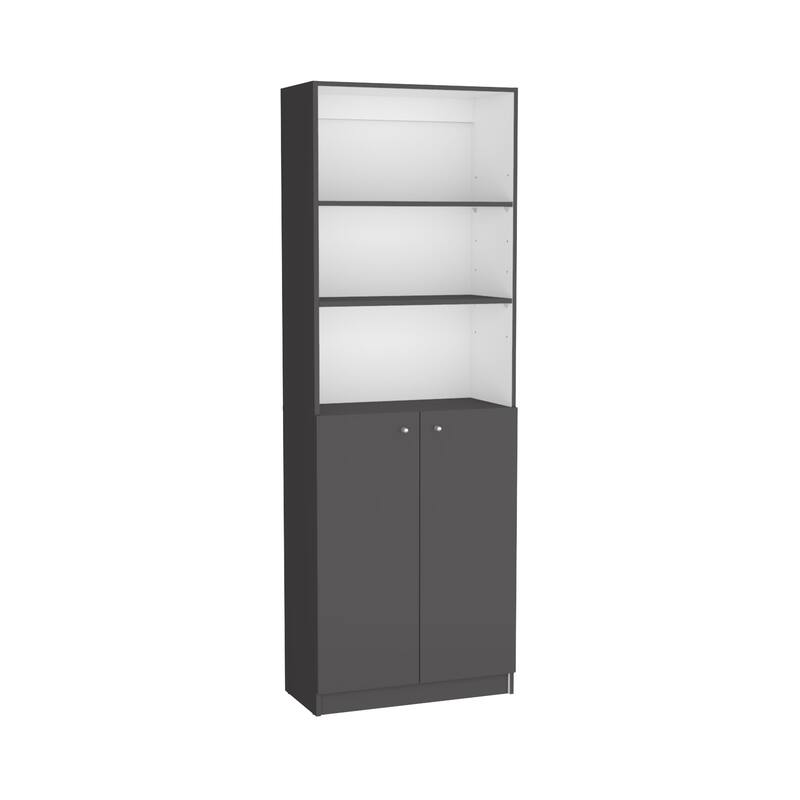 TUHOME Home Multi-Tier Slim Bookcase