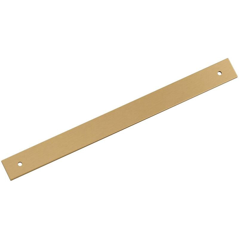 Amerock BP37767 Ladera 11-7/16" Backplate for 10-1/16" Center to - Champagne Bronze