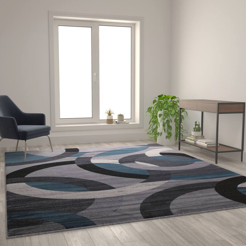 Modern Geometric Design Area Rug