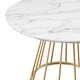 Walker Edison 40-inch Contemporary Round Dining Table - Bed Bath ...