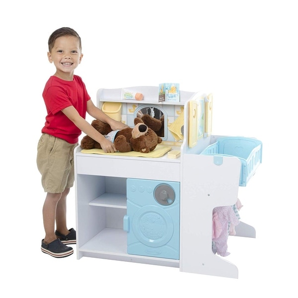 melissa and doug mine to love baby care activity center