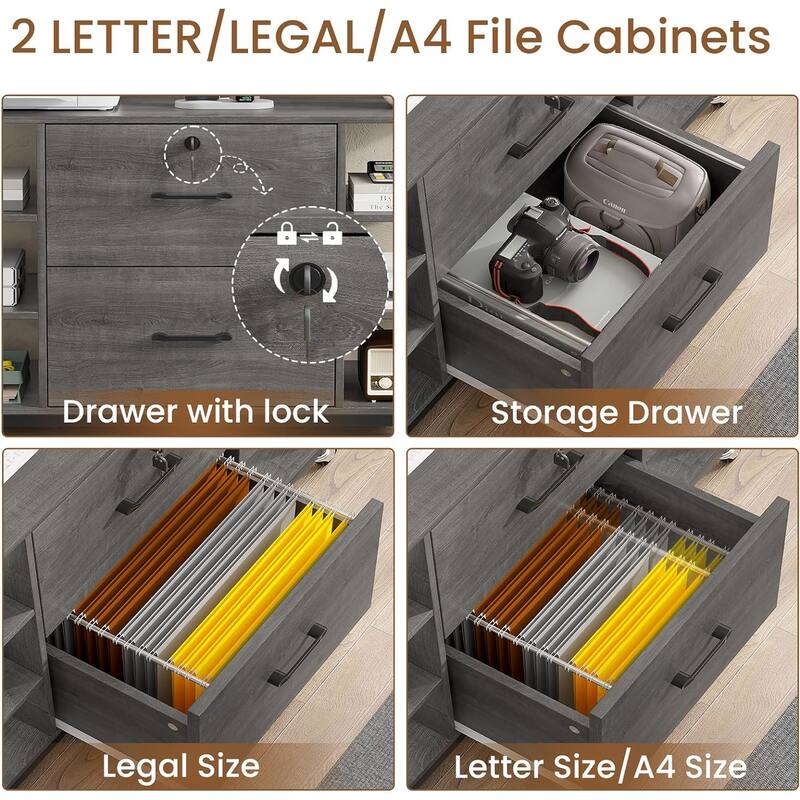 File Cabinet Legal Letter, A4 Size Drawers Mobile Filing Cabinet