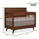 preview thumbnail 19 of 21, Evolur Loft Antilia Mid-Century 4-in-1 Convertible Crib