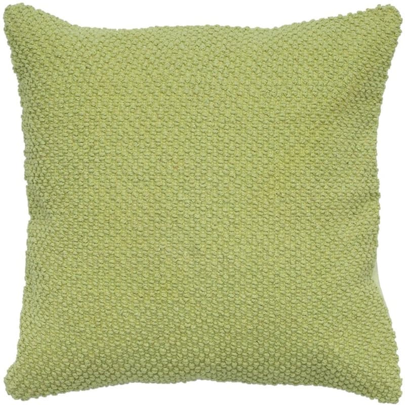 HomeRoots 20" Green Cotton Throw Pillow