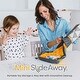 preview thumbnail 2 of 4, Creative QT SlideAway and Table Top Play Mat, Room and Travel Toy Organizer - Gray Stripes