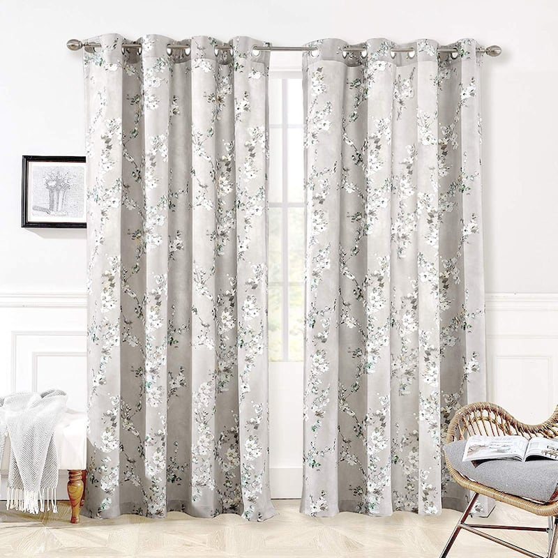 DriftAway Mackenzie Room Darkening Window Curtain Panel Pair