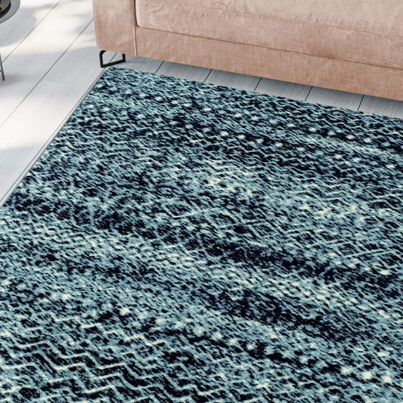 Superior Sunderland Distressed Geometric Area Rug Collection