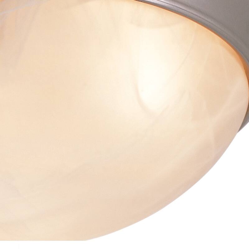 Trans Globe Lighting 16" Width 3 Light Flush Mount Ceiling Fixture