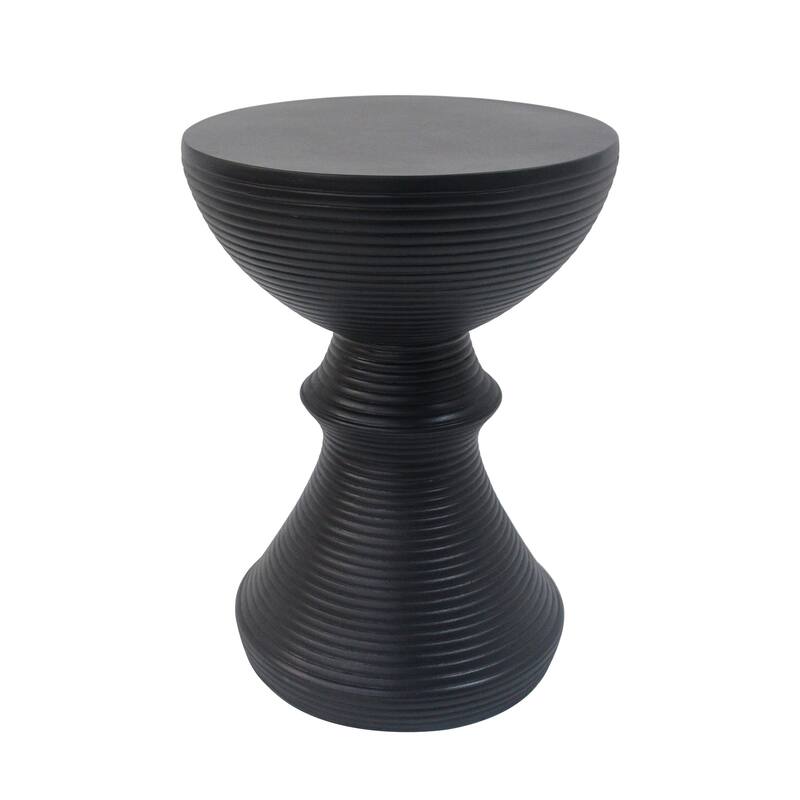 Holmen Outdoor Modern MGO Round End Table by Christopher Knight Home