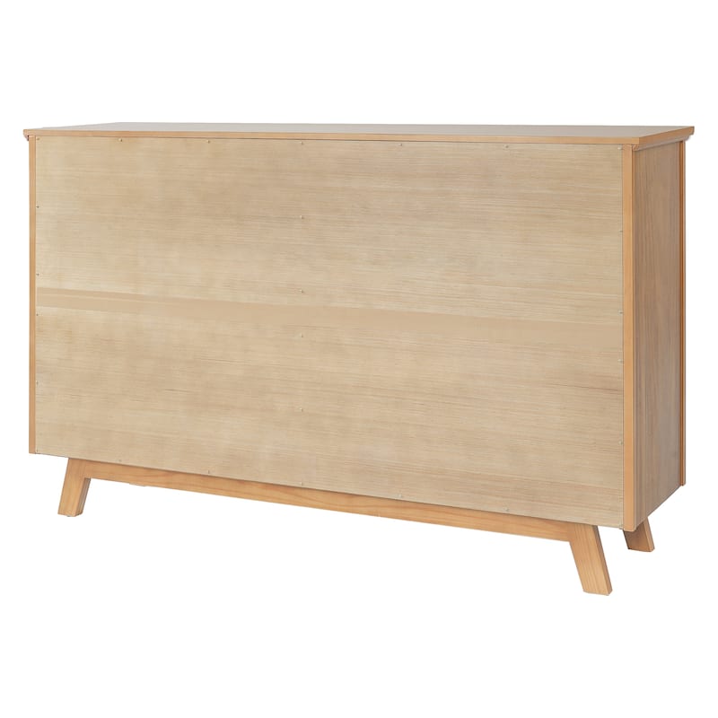 Christopher Knight Home - Farmhouse Wooden Display Cabinet with 4 Glass Doors