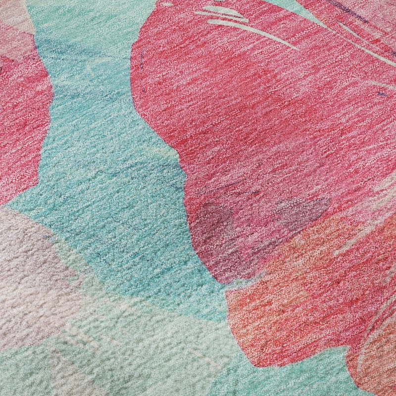 Premium Washable Super Soft Contemporary Floral Mayfield Rug