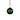 4" Green Frosted & Etched in Gold Glass Ornament 3", Set of 6