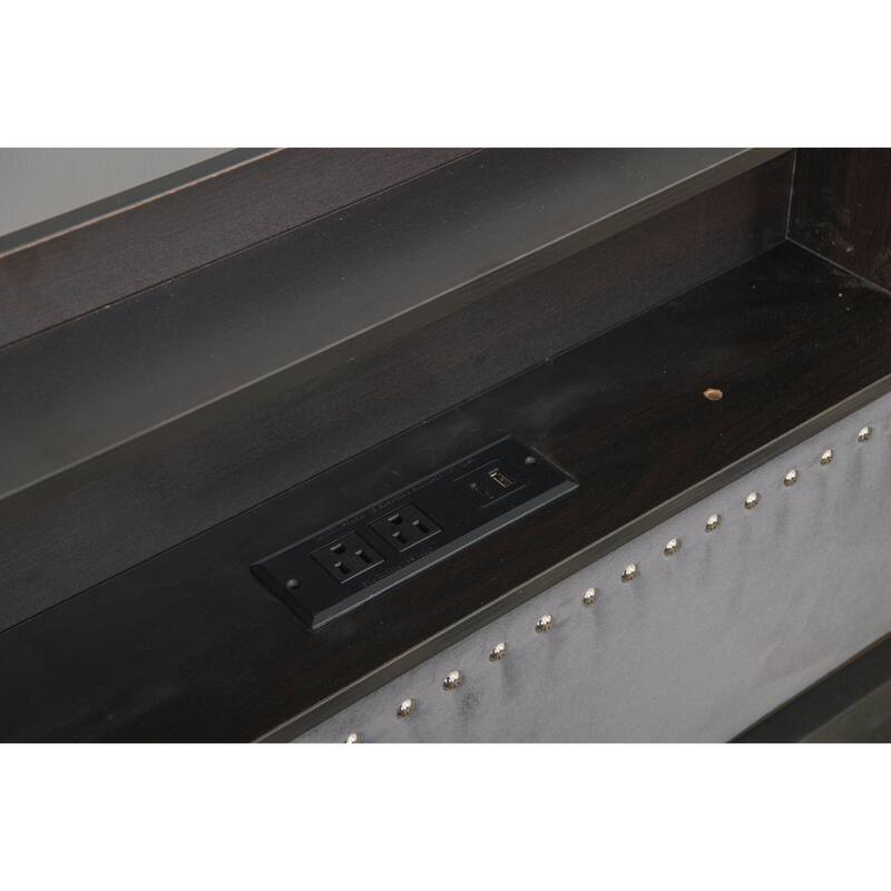 Twin Size LED Daybed with Lift Up Trundle, Velvet Upholstered Daybed with Charging Station, Wood & Metal Platform Sofa Bed Frame