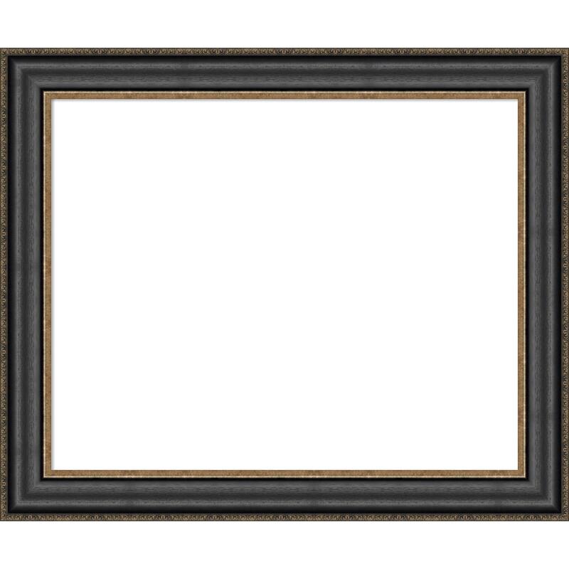 Amanti Art Thomas Black Bronze Framed Dry Erase Magnetic Board