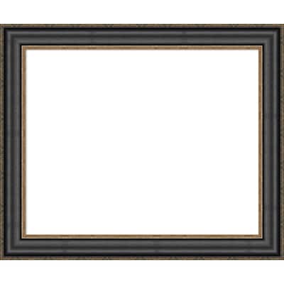 Amanti Art Thomas Black Bronze Framed Dry Erase Magnetic Board