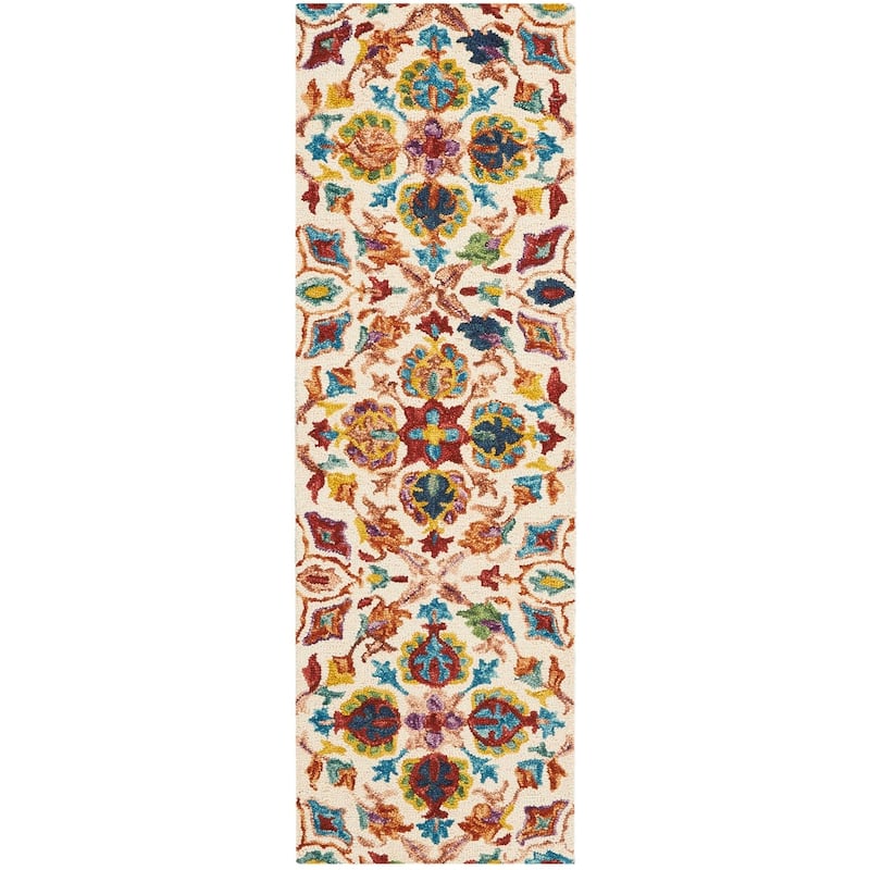 Nourison Vivid Hand-tufted Floral Wool Area Rug