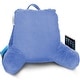 preview thumbnail 37 of 143, Nestl Memory Foam Reading Pillow with Backrest, Arms and Pockets Medium - Calm Blue