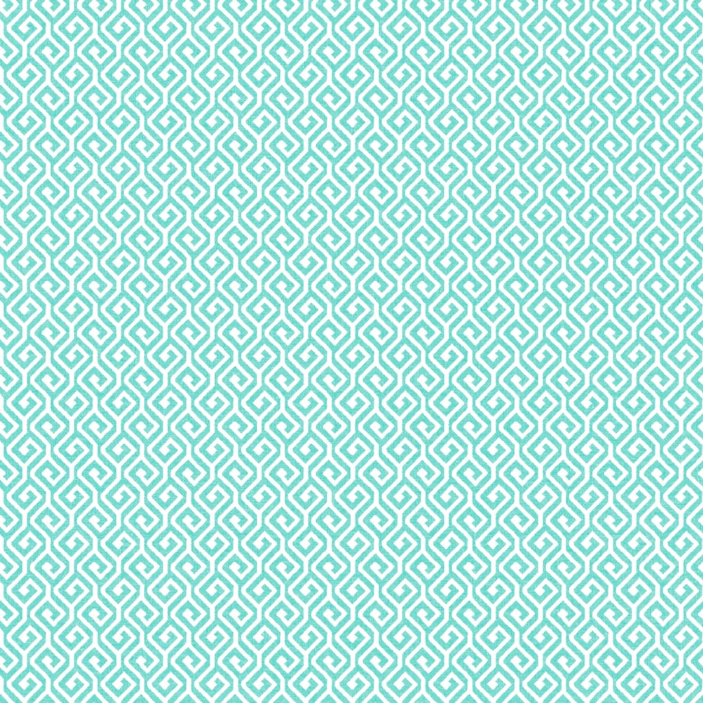 A-Street Prints Sete Aqua Greek Key Wallpaper