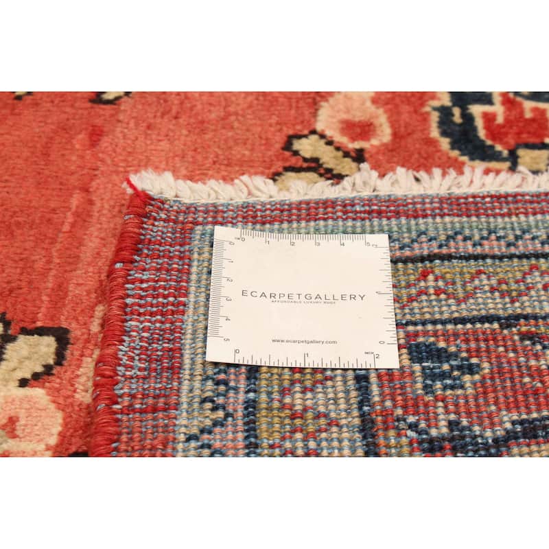 ECARPETGALLERY Hand-knotted Andelz Red Wool Rug - 4'6 x 7'1