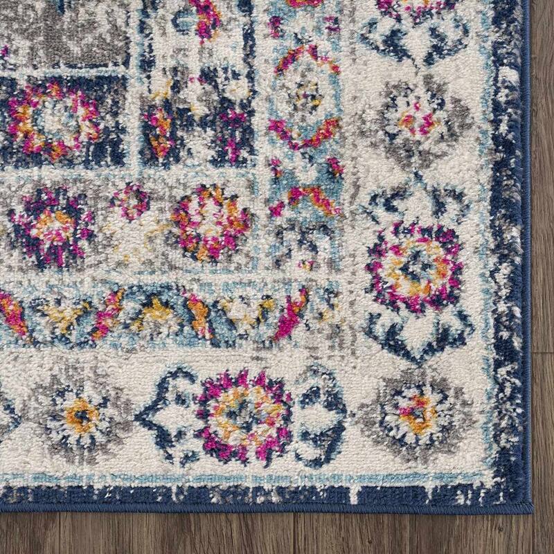 Tigris Barley Bohemian Rustic Vintage Distressed Farmhouse Area Rug