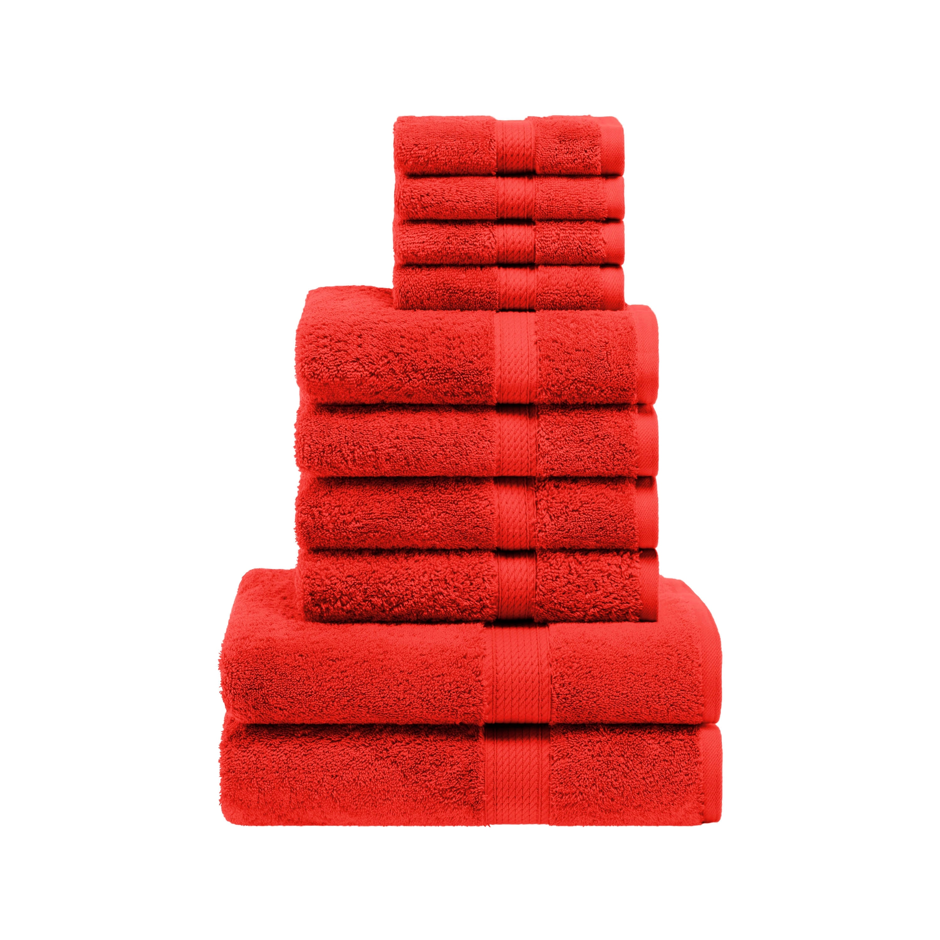 Superior Turkish Cotton 6 Piece Absorbent Heavyweight Towel Set - On Sale -  Bed Bath & Beyond - 9611436
