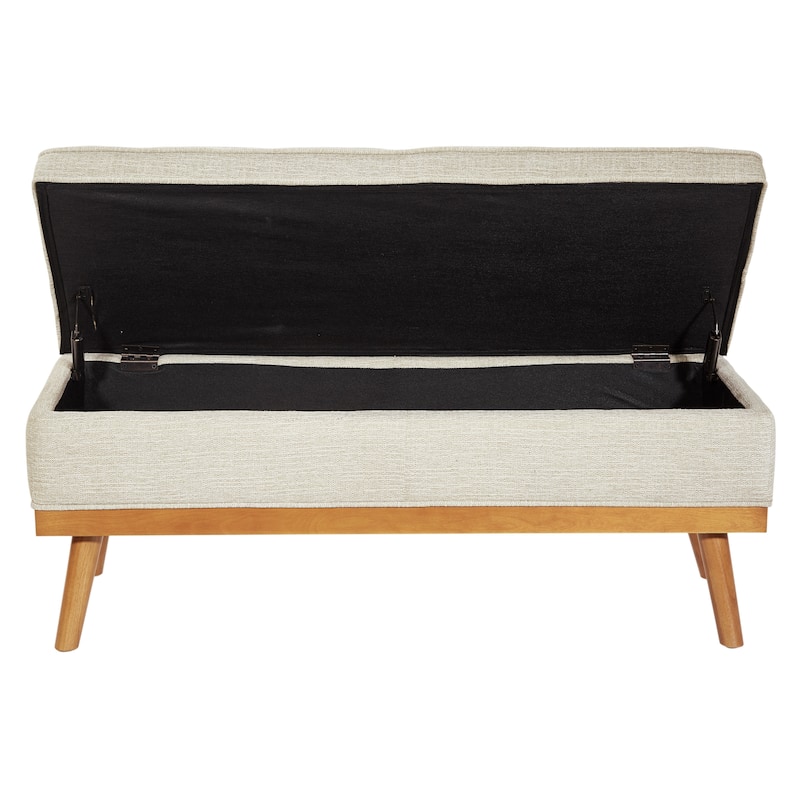 Carson Carrington Sastamala Mid-century Storage Bench