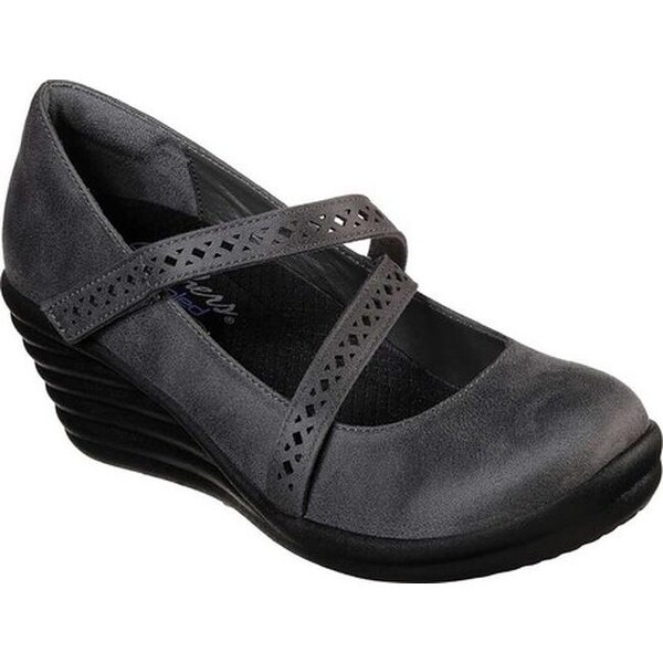 skechers mary jane wedge shoes