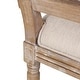 preview thumbnail 42 of 62, Remuda Wood and Cane Upholstered 5 Piece Circular Dining Set by Christopher Knight Home