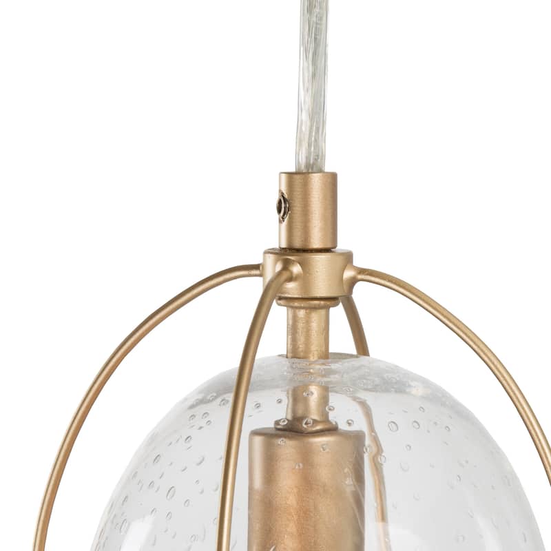 Modern Tulip Glass Island Pendant Light Linear Cluster Chandelier for Dining Room, Entryway