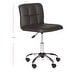 preview thumbnail 6 of 5, Safavieh Office Brown Brunner Desk Chair - 18.3" x 21.9" x 31.5"