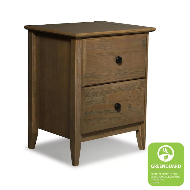Grain Wood Furniture Greenport 2 Drawer Nightstand