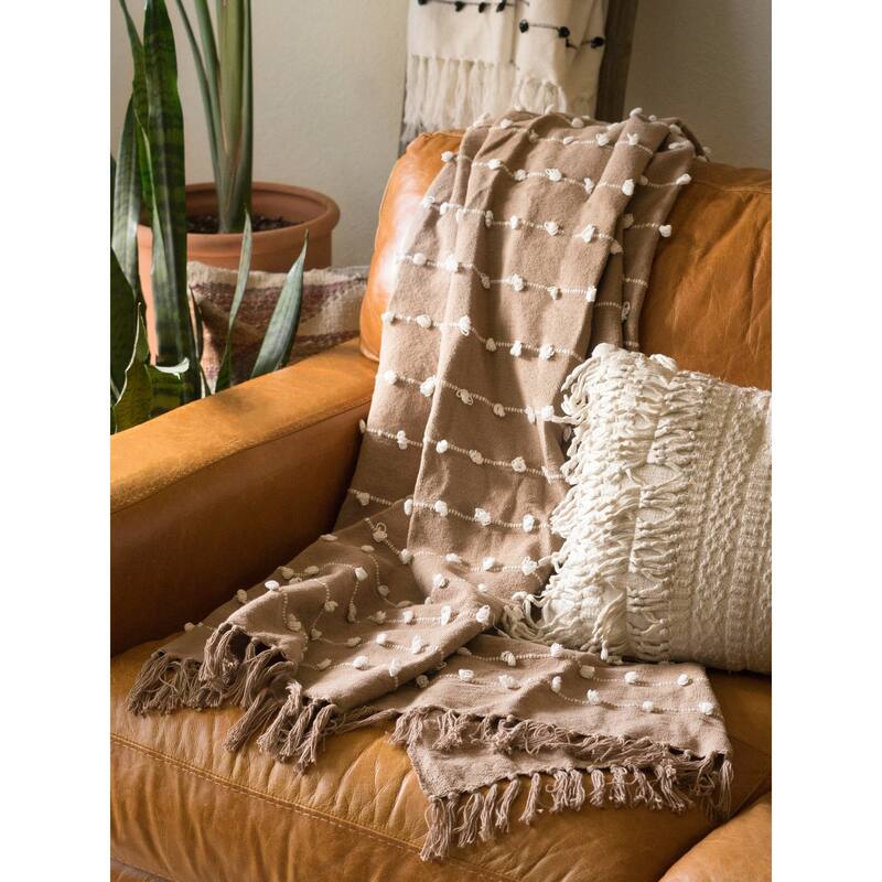 DII Woven Loop Throw