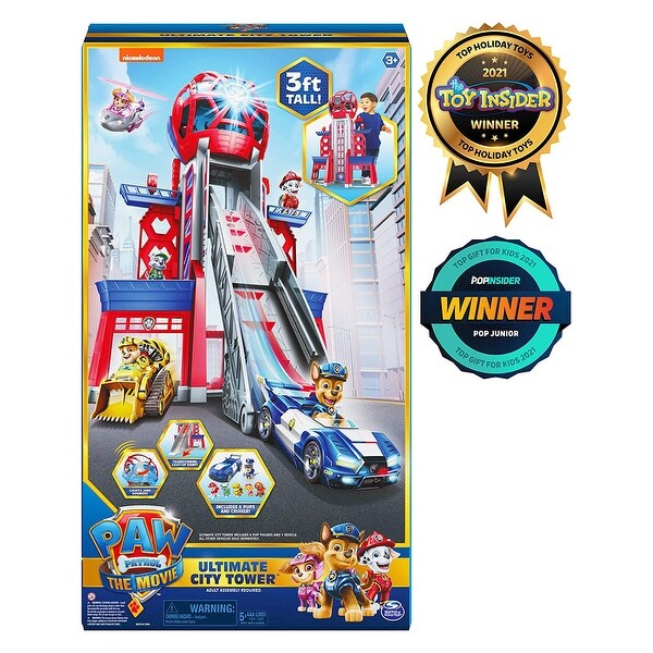 Paw Patrol 乗り物おもちゃ ３点セット Spin Master Paw Patrol 3' Transforming Adventure City Headquarters