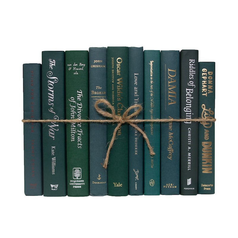 Books Green Decorative Accessories: Forest ColorPak