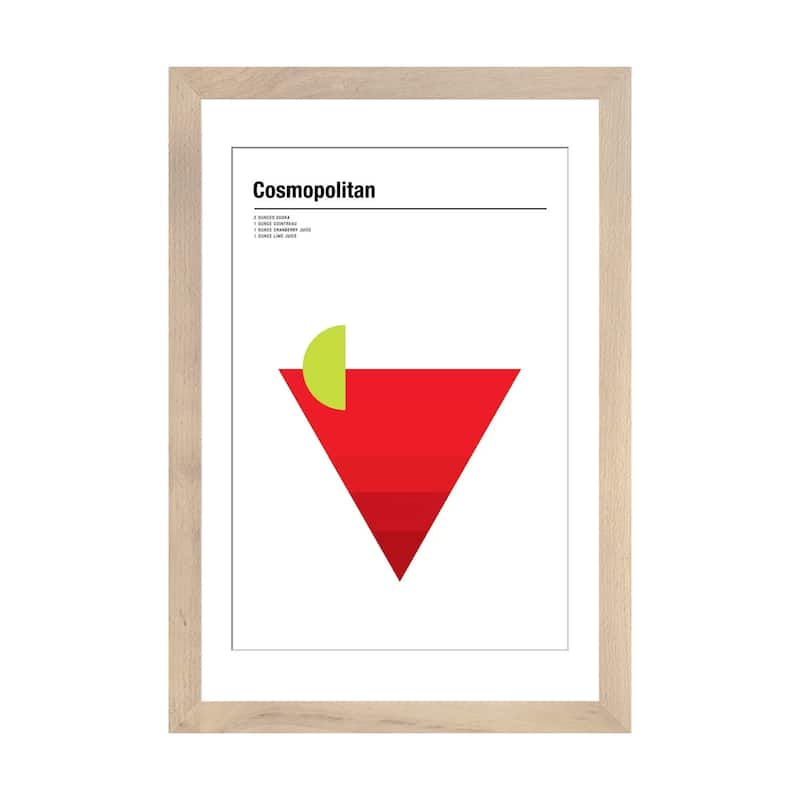 iCanvas "Cosmopolitan" by Nick Barclay - Natural - 32x24x1
