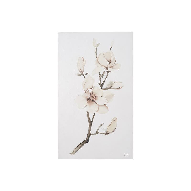 Magnolia III (26 x 44) Canvas Art Print - Small