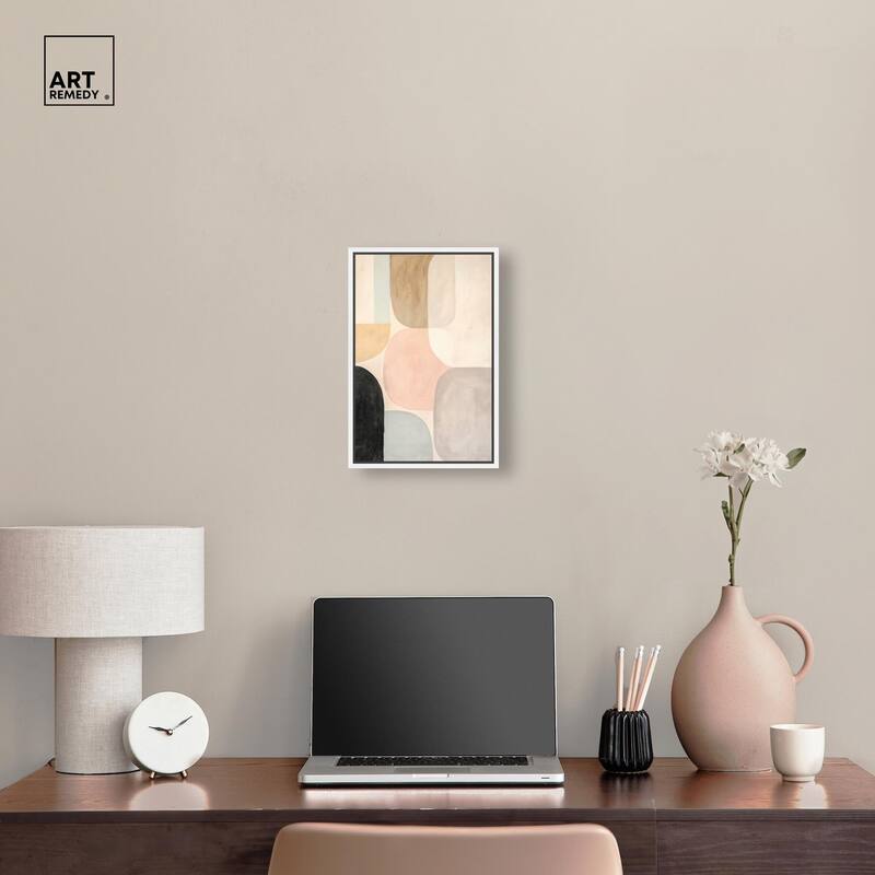 Soft Cubism II Canvas by Art Remedy