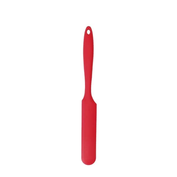 Silicone Heat Resistant Non-scratch Turner Non Stick Jar Spatula - 1pcs