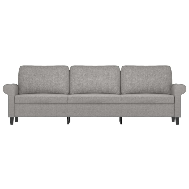 vidaXL Sofa Chair Living Room Accent Upholstered Chair with Armrest Fabric