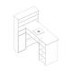 preview thumbnail 20 of 18, Modern White Manicure Table with Built-in Nail Dust Collector and Storage Drawers, Tempered Glass Shelf