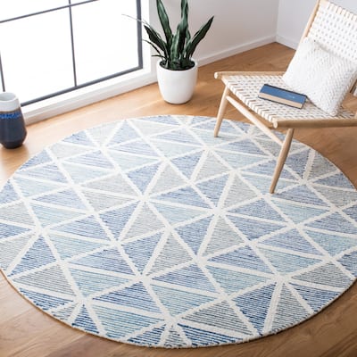 SAFAVIEH Handmade Abstract Donzilia Modern Wool Rug