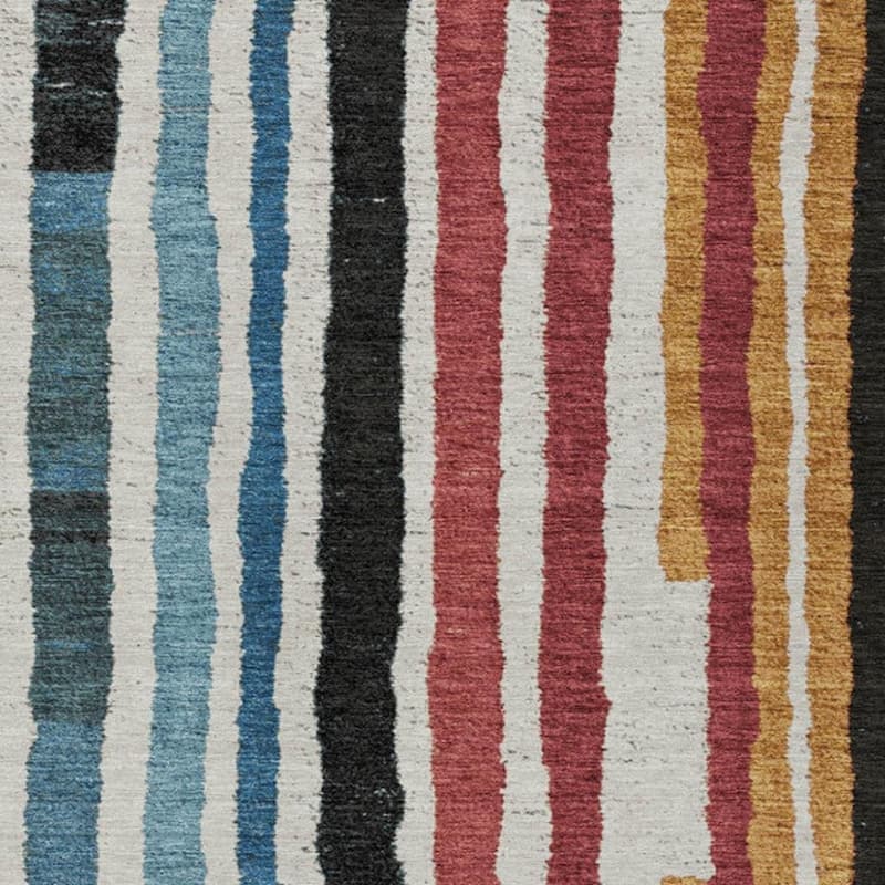 HomeRoots Striped Transitional Rectangle Outdoor Rug