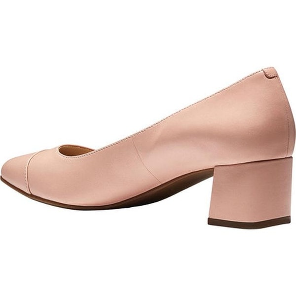cole haan block heel pump