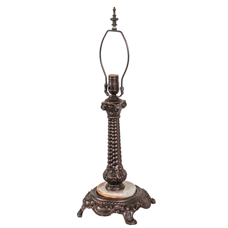 26 In. Fabric & Fringe Pink Pontiff Accent Lamp